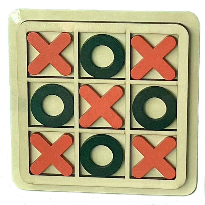 XO Triple Wells Chess – Kids Puzzle & Strategy Board Game