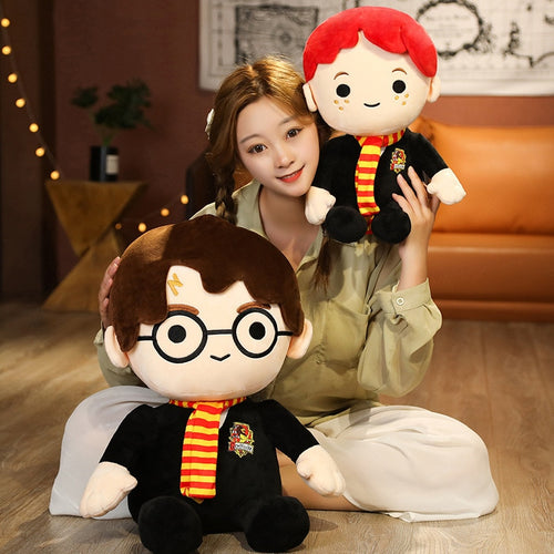 20/40cm Harries Plush Toys Hermione Ron Malfoy Magic Academy Cartoon Model Doll Stuffed Plush Toys