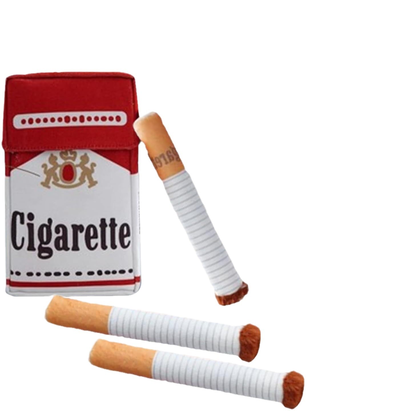 Cigarette Box Dog Chew Toy – Sound Bite-Resistant Plush