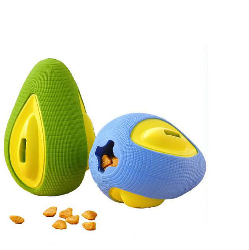 Avocado Rubber Dog Toy – Molar Teeth Cleaning Chew Ball