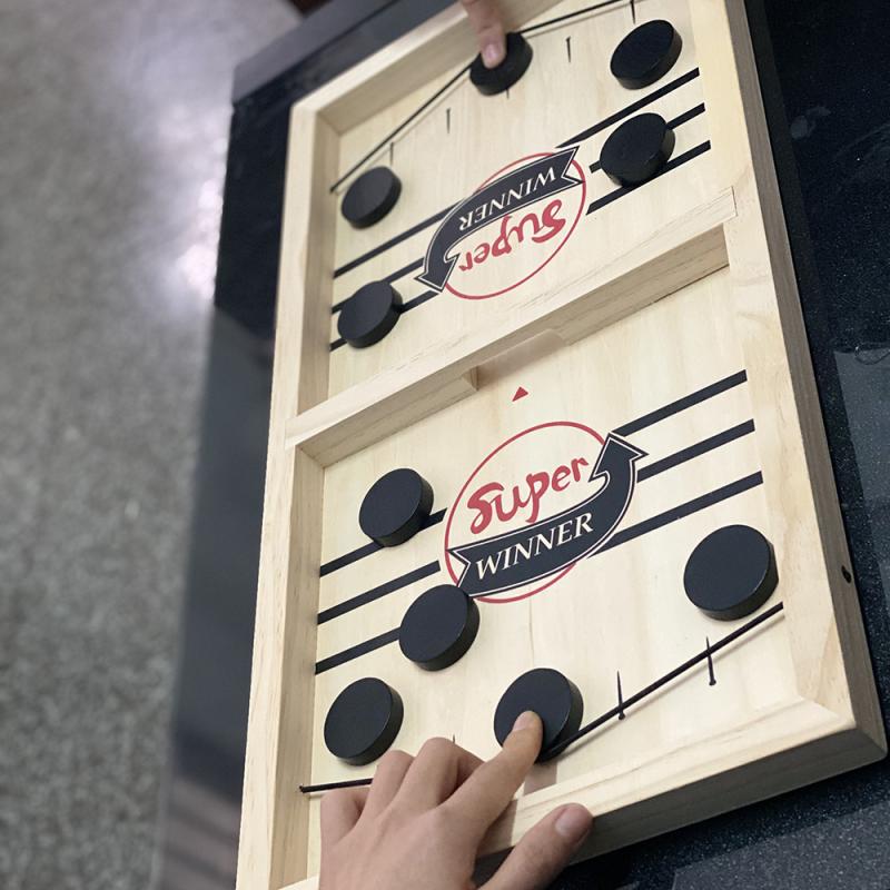Slingpuck Board Game – Fun Party Table Game for Kids