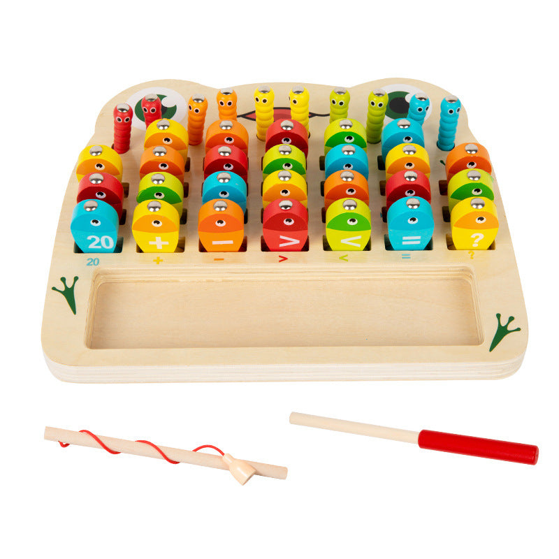 Magnetic Fishing Game – Alphanumeric Matching Wooden Toy