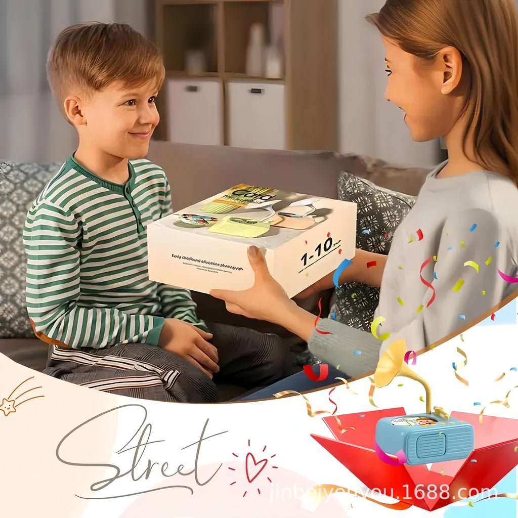 Educational Early Learning Sound Card Player for Kids Multilingual Language Learning Toy Factory Direct