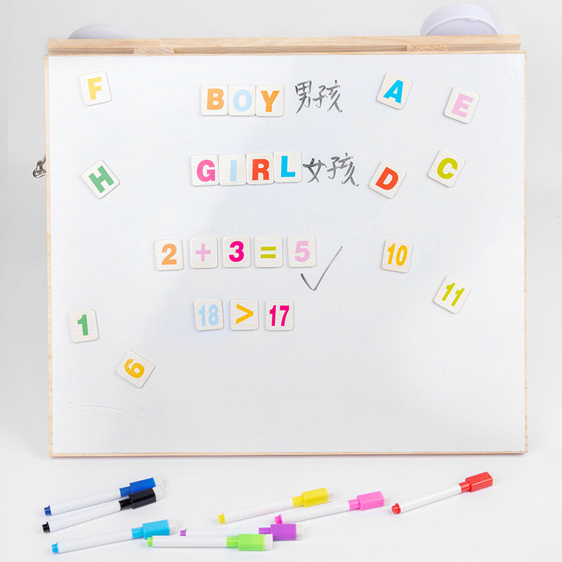Montessori teaching aids for early education, puzzle unlocking toys, baby Montessori tabletop games, busy board