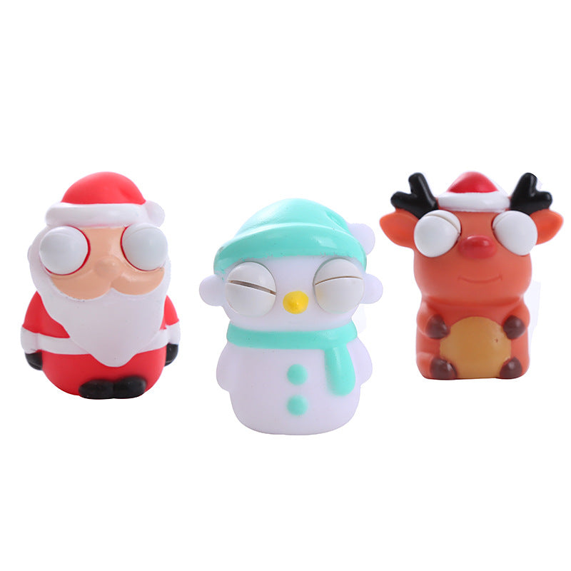 Squeeze & Squint Stress Relief Toy – Fun Christmas Gift