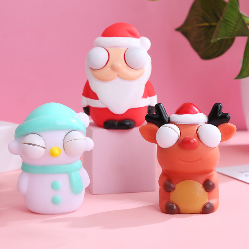 Squeeze & Squint Stress Relief Toy – Fun Christmas Gift