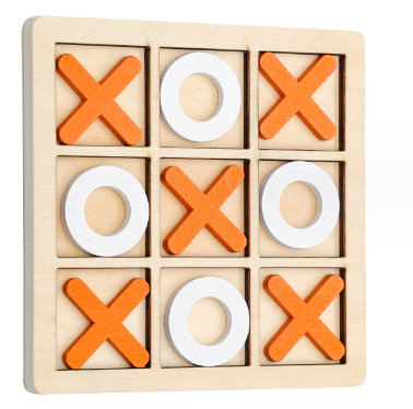 XO Triple Wells Chess – Kids Puzzle & Strategy Board Game