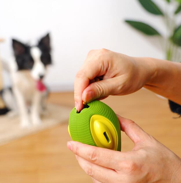 Avocado Rubber Dog Toy – Molar Teeth Cleaning Chew Ball