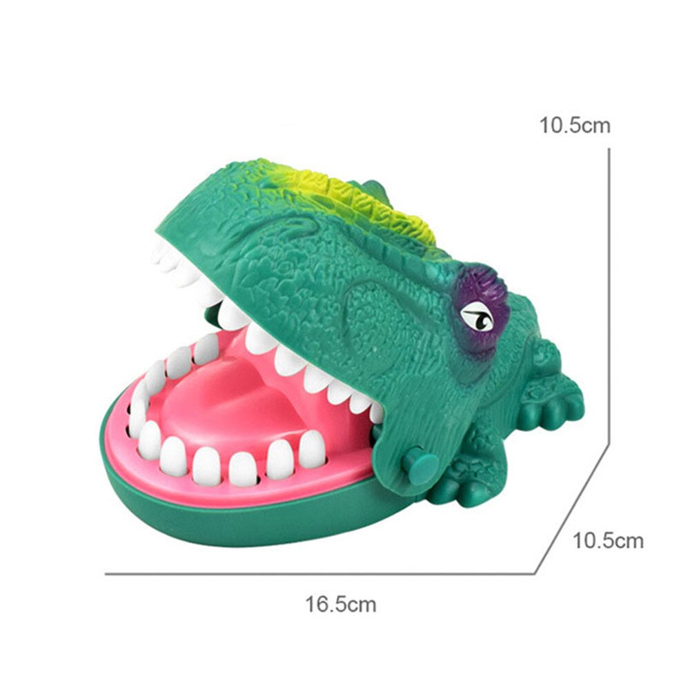 Mouth Dentist Bite Finger Game Toy Funny Dinosaur Pulling Teeth Bar Games Toys For Children  Interactive Novelty Gag Trick Jokes