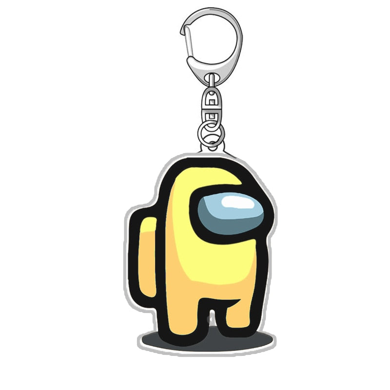 Among Us Acrylic Keychain – Colorful Gift Accessory