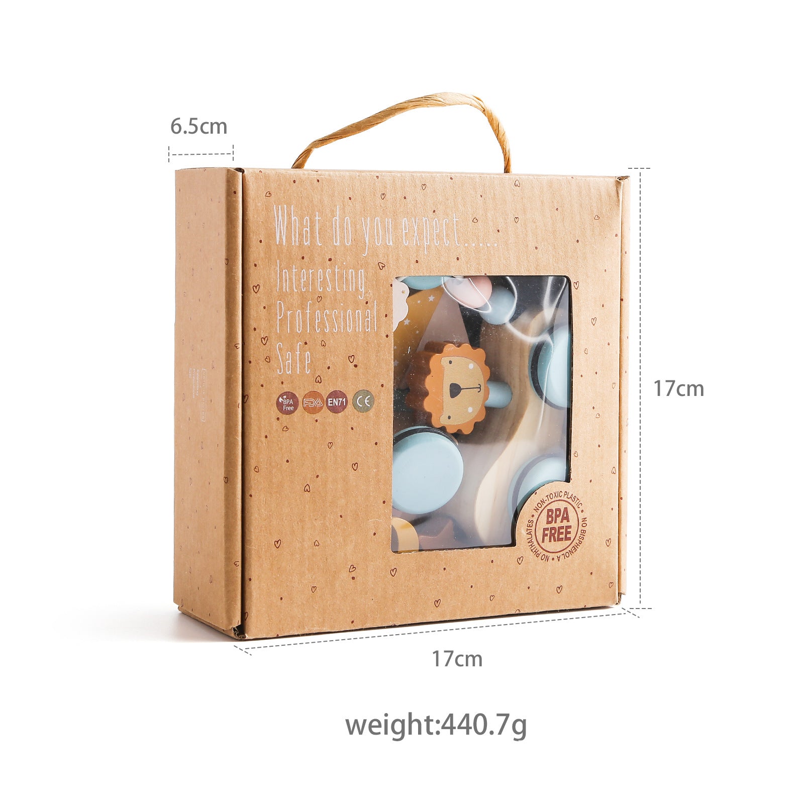 Wooden Number Trolley – Montessori Baby Learning Toy