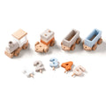 Wooden Trolley Train – Montessori Baby Learning Toy
