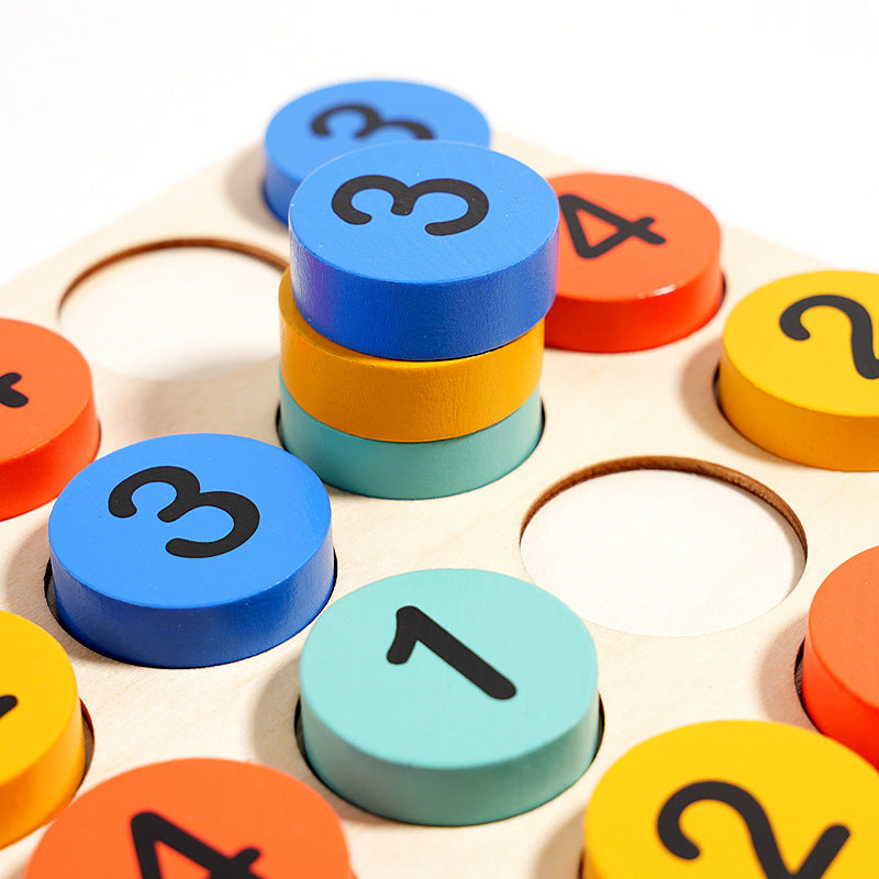 Montessori Sudoku Board – Color & Math Logic Puzzle Toy