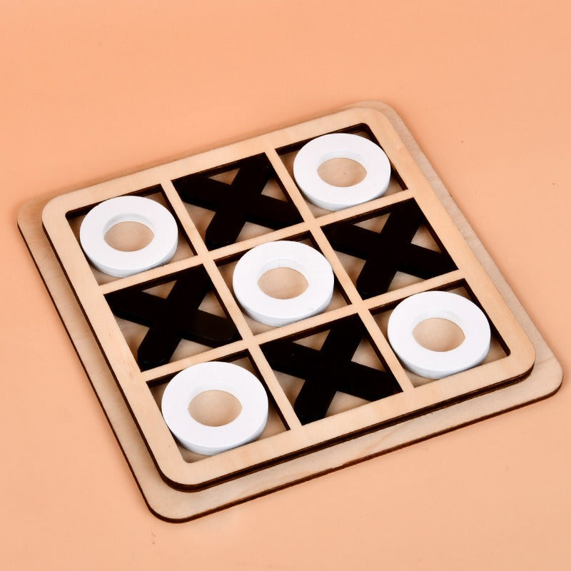 XO Triple Wells Chess – Kids Puzzle & Strategy Board Game