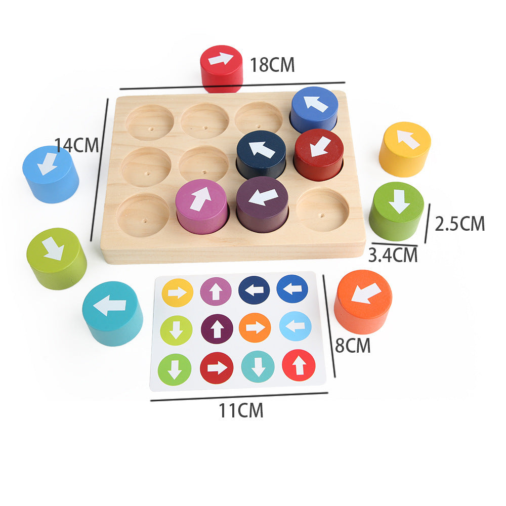 Arrow Matching Smart Blocks – Concentration Training Puzzle Toy