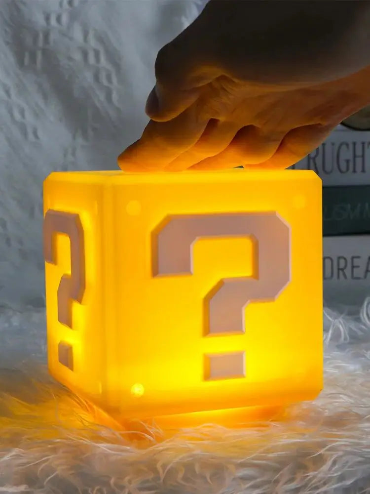 LED Question Mark Night Light – USB Kids Desk Lamp