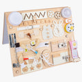Montessori teaching aids for early education, puzzle unlocking toys, baby Montessori tabletop games, busy board
