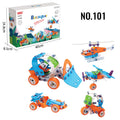 Kids Building Blocks STEM Toys for 4+ Boys Birthday Gifts Educational Autism Sensory Toy Building Set Creative Learning Games