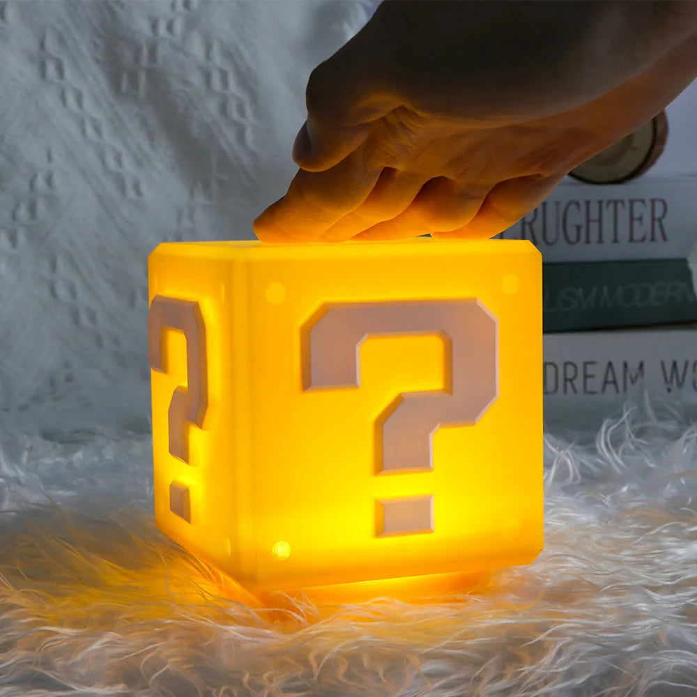 LED Question Mark Night Light – USB Kids Desk Lamp