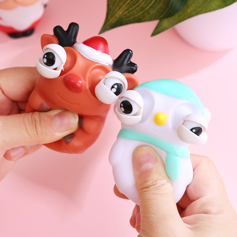 Squeeze & Squint Stress Relief Toy – Fun Christmas Gift